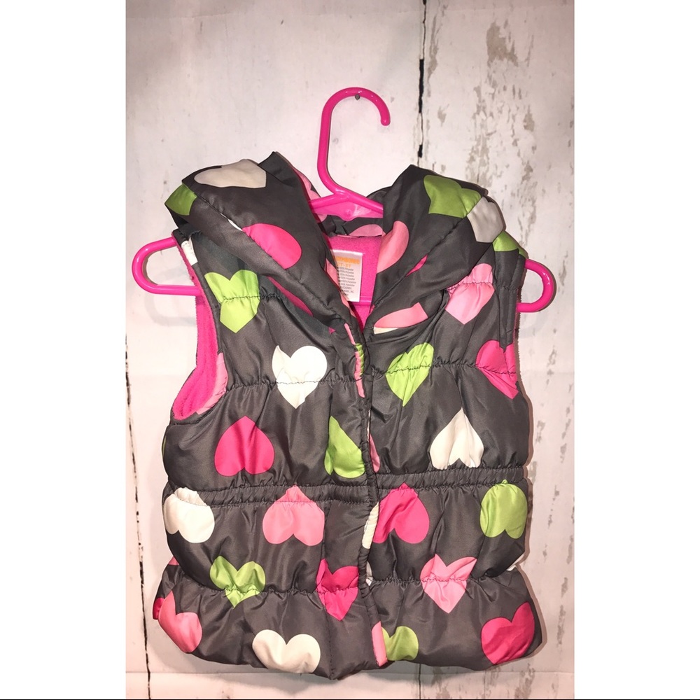 Gymboree Girls Toddler Puffy Winter Vest 2T/3T